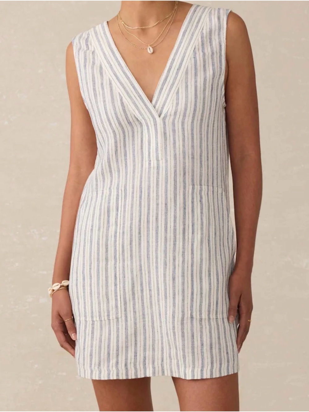 NWOT Azure Dress - color Oceanside Stripe Size small